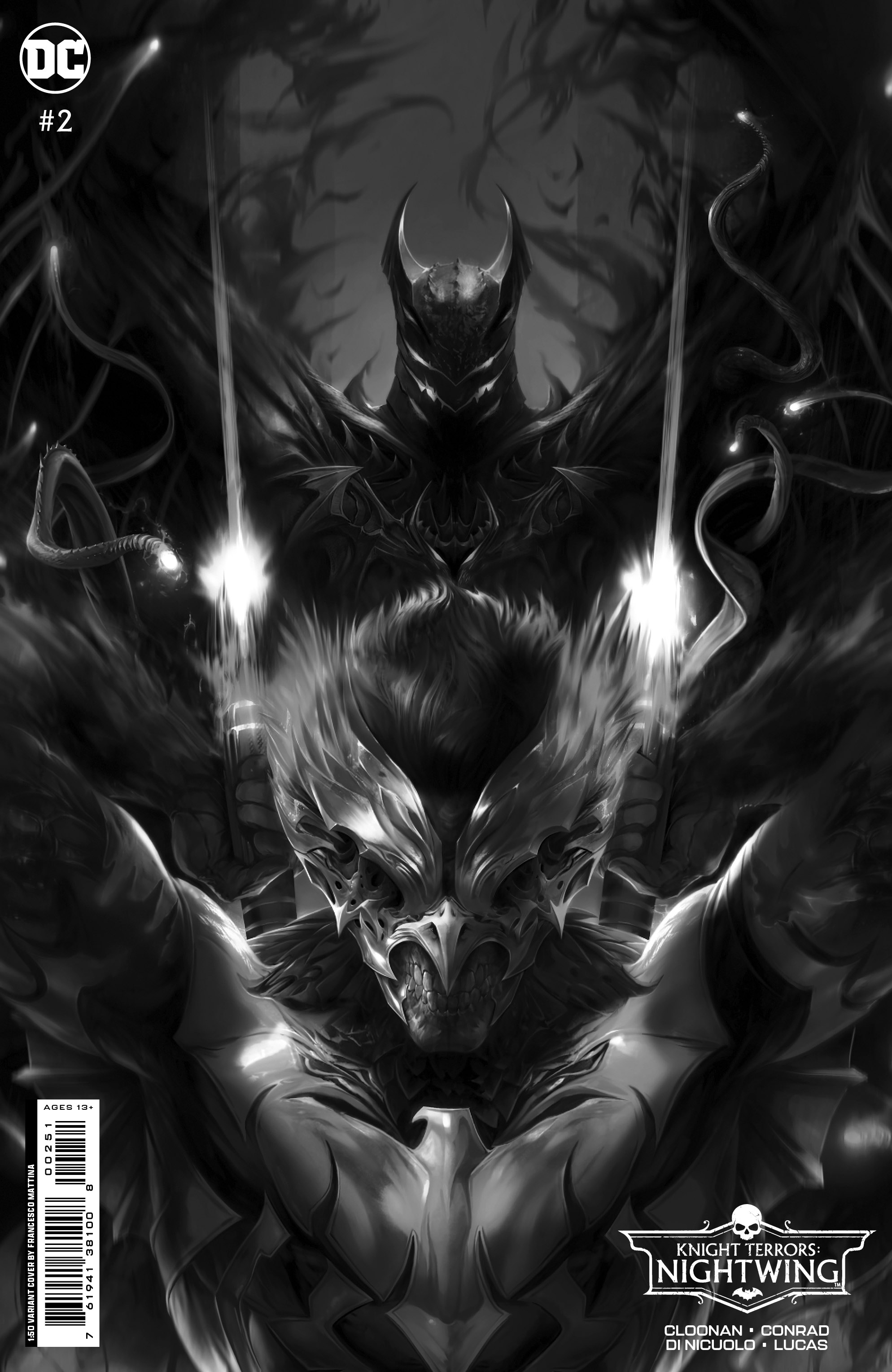 Nightwing #105.2 Knight Terrors #2 Cover E 1 for 50 Incentive Francesco Mattina Card Stock Variant (Of 2)