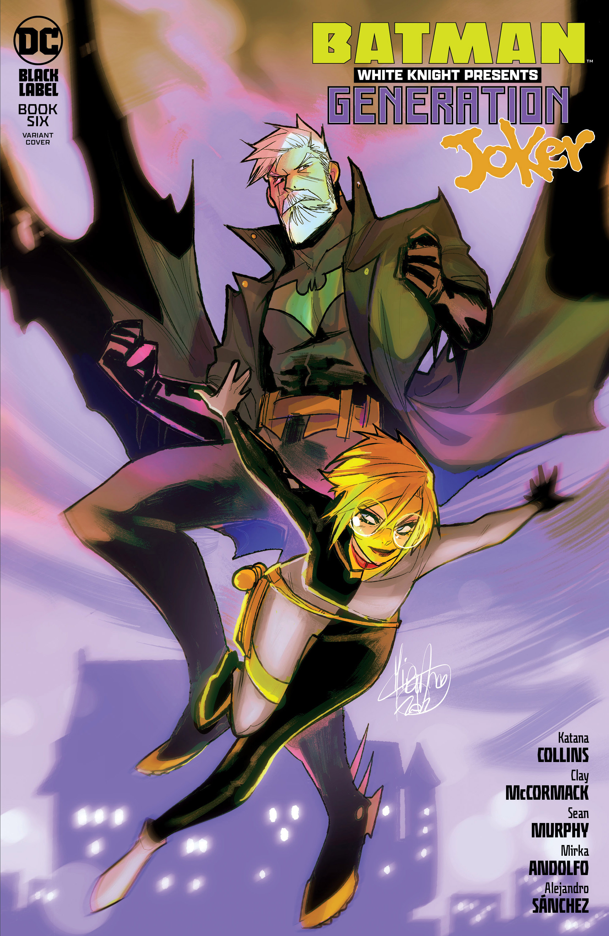 Batman White Knight Presents Generation Joker #6 Cover B Mirka Andolfo Variant (Mature) (Of 6)