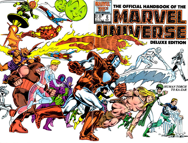 The Official Handbook of The Marvel Universe Deluxe Edition #6 