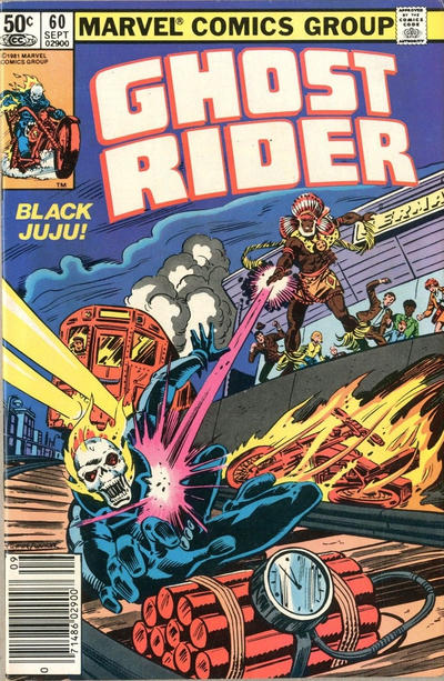 Ghost Rider #60 [Newsstand]-Fine (5.5 – 7)