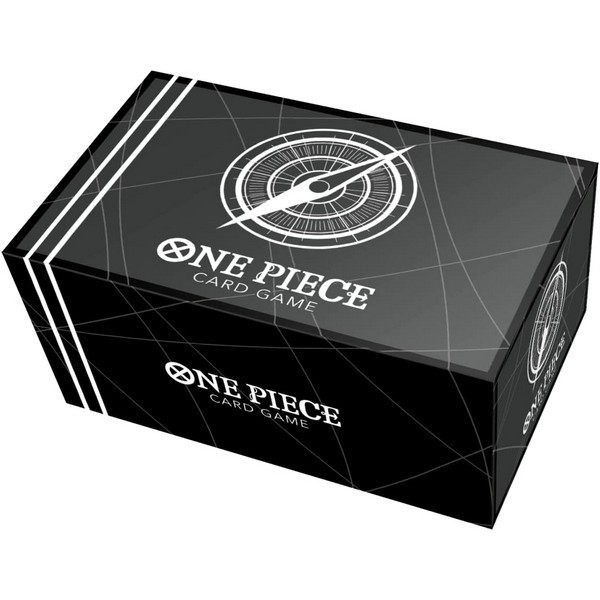 One Piece TCG Black Storage Box With Logo