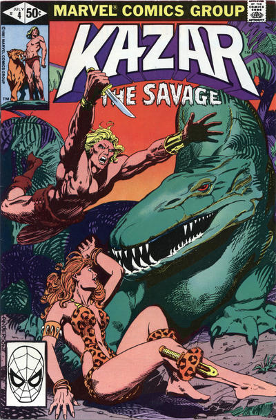 Ka-Zar The Savage #4 [Direct] - Fn+