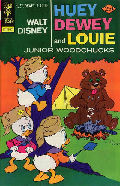 Walt Disney Huey, Dewey And Louie Junior Woodchucks #37 [Gold Key]-Very Fine (7.5 – 9)