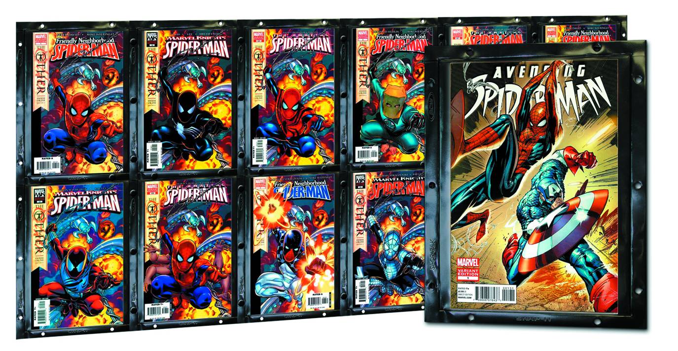 Comic Book Snap It Frame 12 Pack