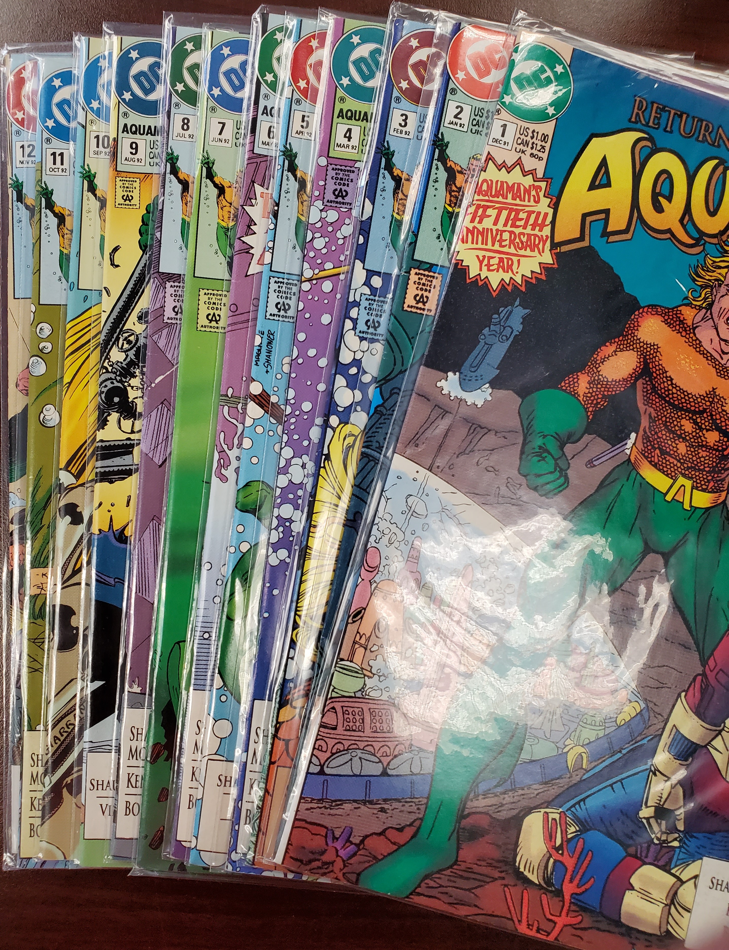 Aquaman #1-13 (DC 1991) Complete Set