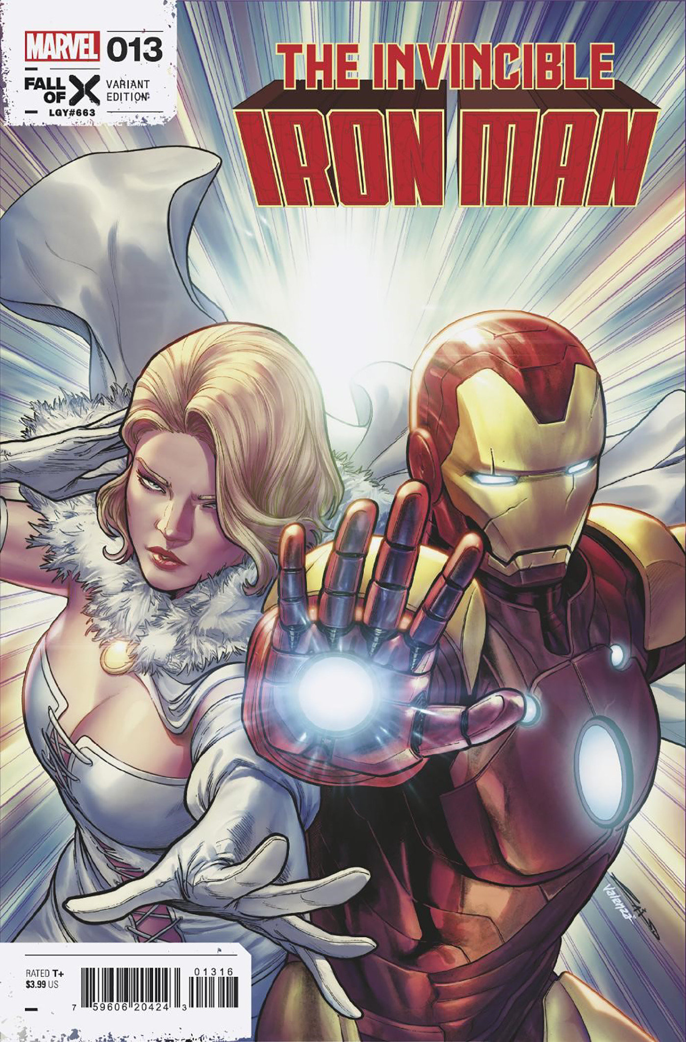Invincible Iron Man #13 Emilio Laiso Variant 1 for 25 Incentive