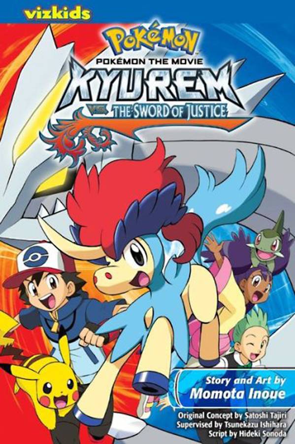Pokémon The Movie Kyurem Vs Sword of Justice Graphic Novel