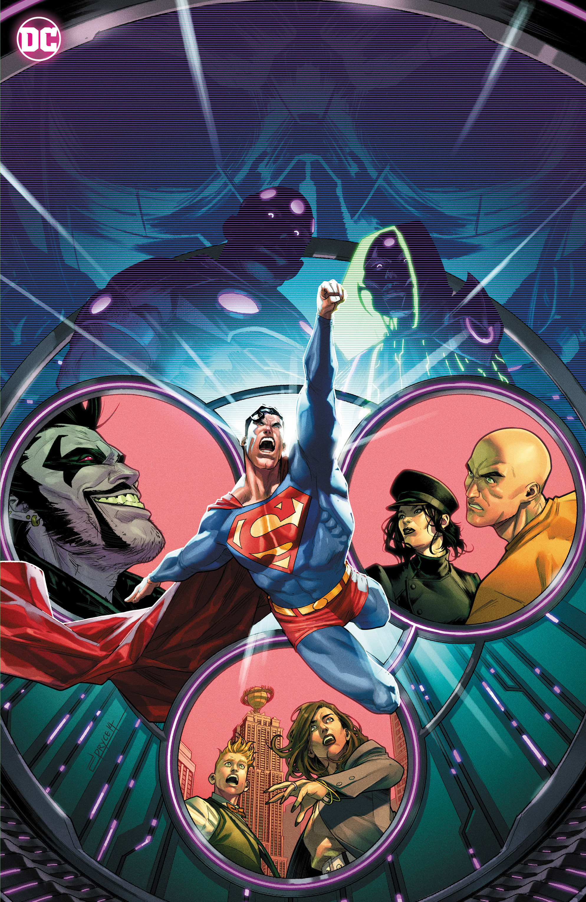 Superman House of Brainiac Special #1 (One Shot) Cover B Jamal Campbell Foil Variant 