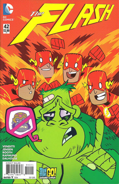 Flash #42 Teen Titans Go Variant Edition (2011)