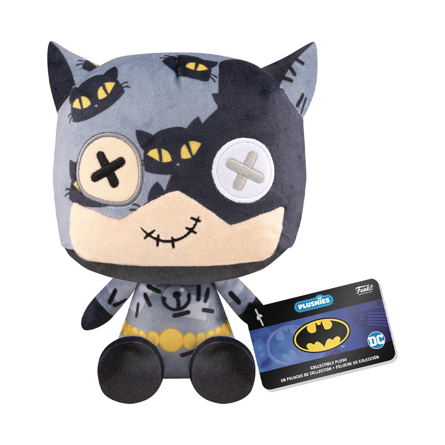 Pop Plush Patchwork Catwoman Pop 7-Inch