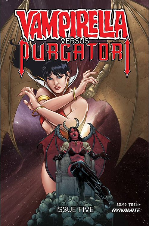 Vampirella Vs Purgatori #5 Cover K Premium Sarraseca