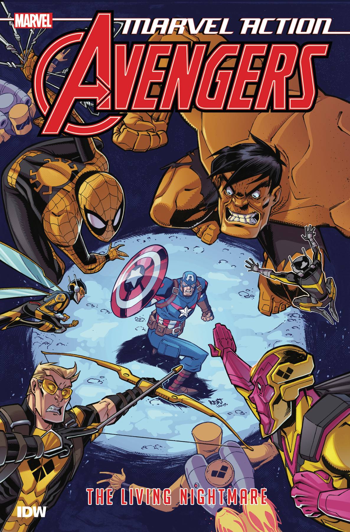Marvel Action Avengers Graphic Novel Book 4 Living Nightmare