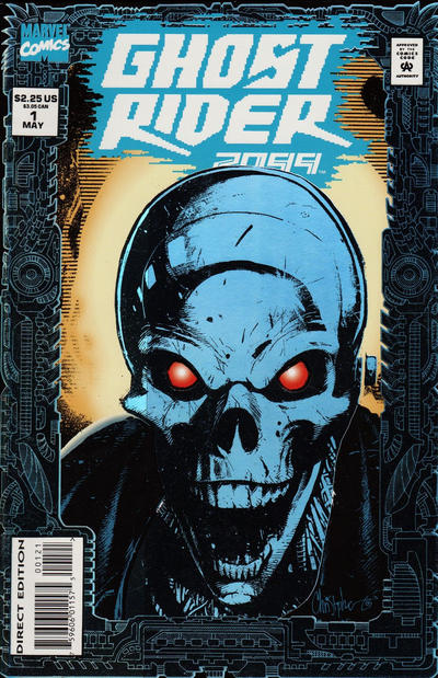 Ghost Rider 2099 #1 [Foil Enhanced Cover]-Very Good (3.5 – 5)