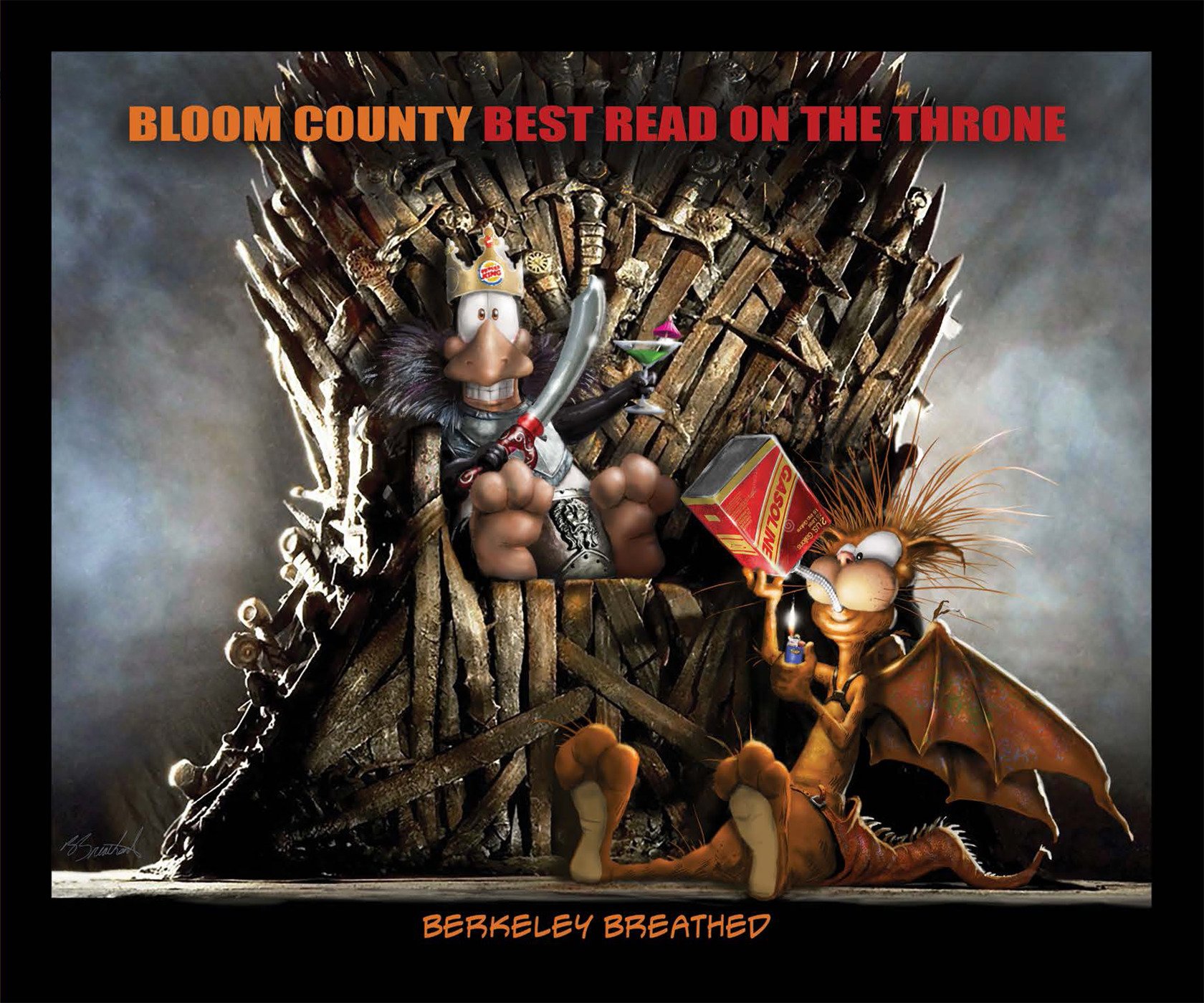 Bloom County Best Read Throne Graphic Novel