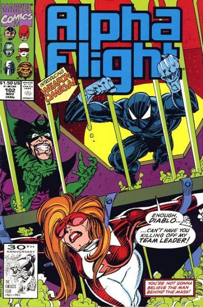 Alpha Flight #102(1983)-Very Fine (7.5 – 9)