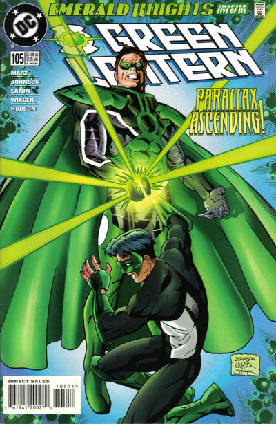 Green Lantern #105 (1990) [Direct Sales]-Fine (5.5 – 7)