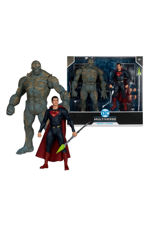 ***Pre-Order*** DC Multiverse Batman V Superman: Dawn of Justice Doomsday & Superman 2-Pack