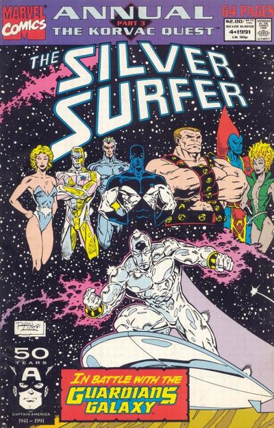 Silver Surfer Annual #4 [Direct] Origin of Silver Surfer Retold