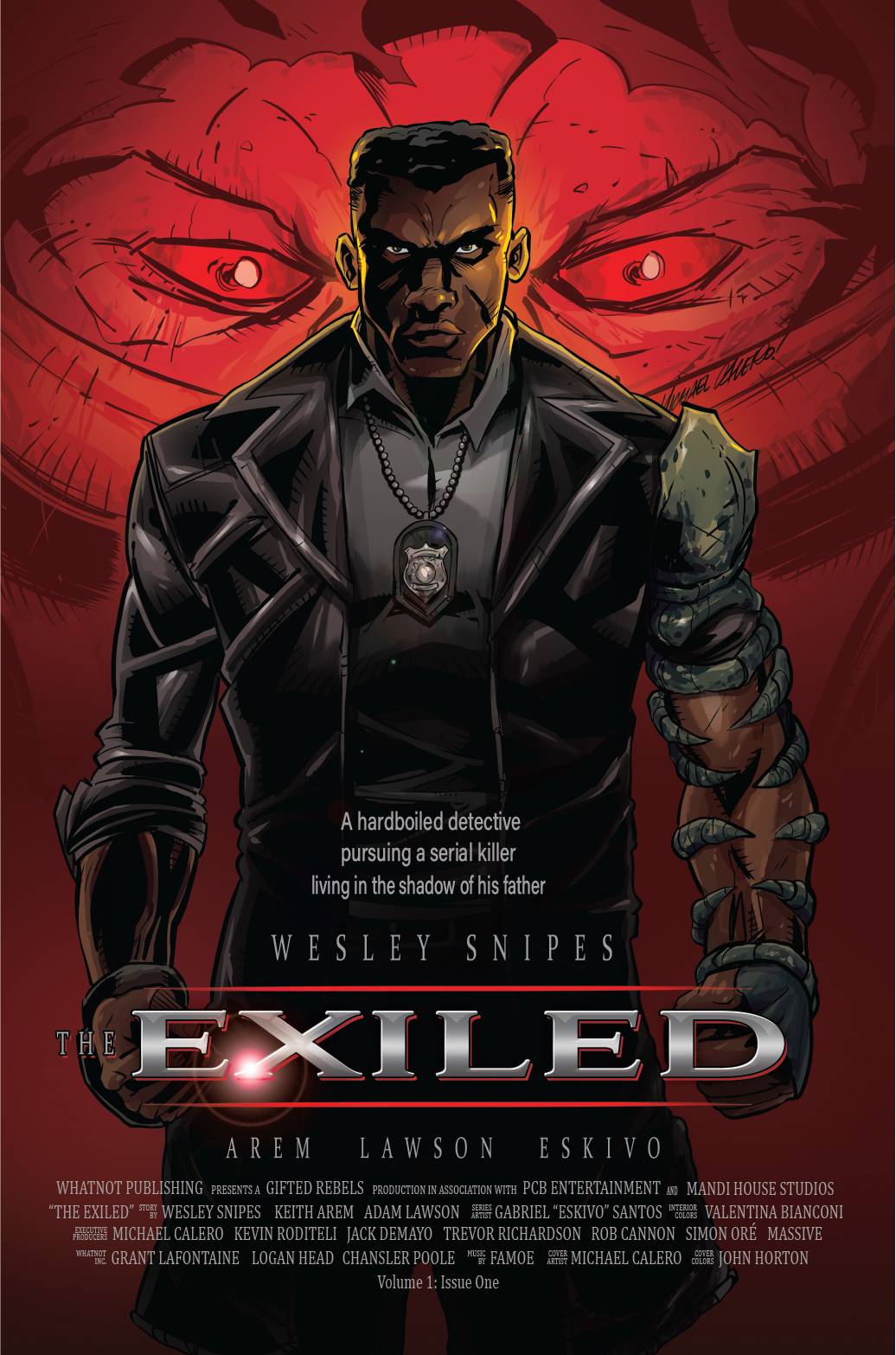 The Exiled #1 Cover H 1 for 25 Incentive Calero Blade Homage (Mature) (Of 6)