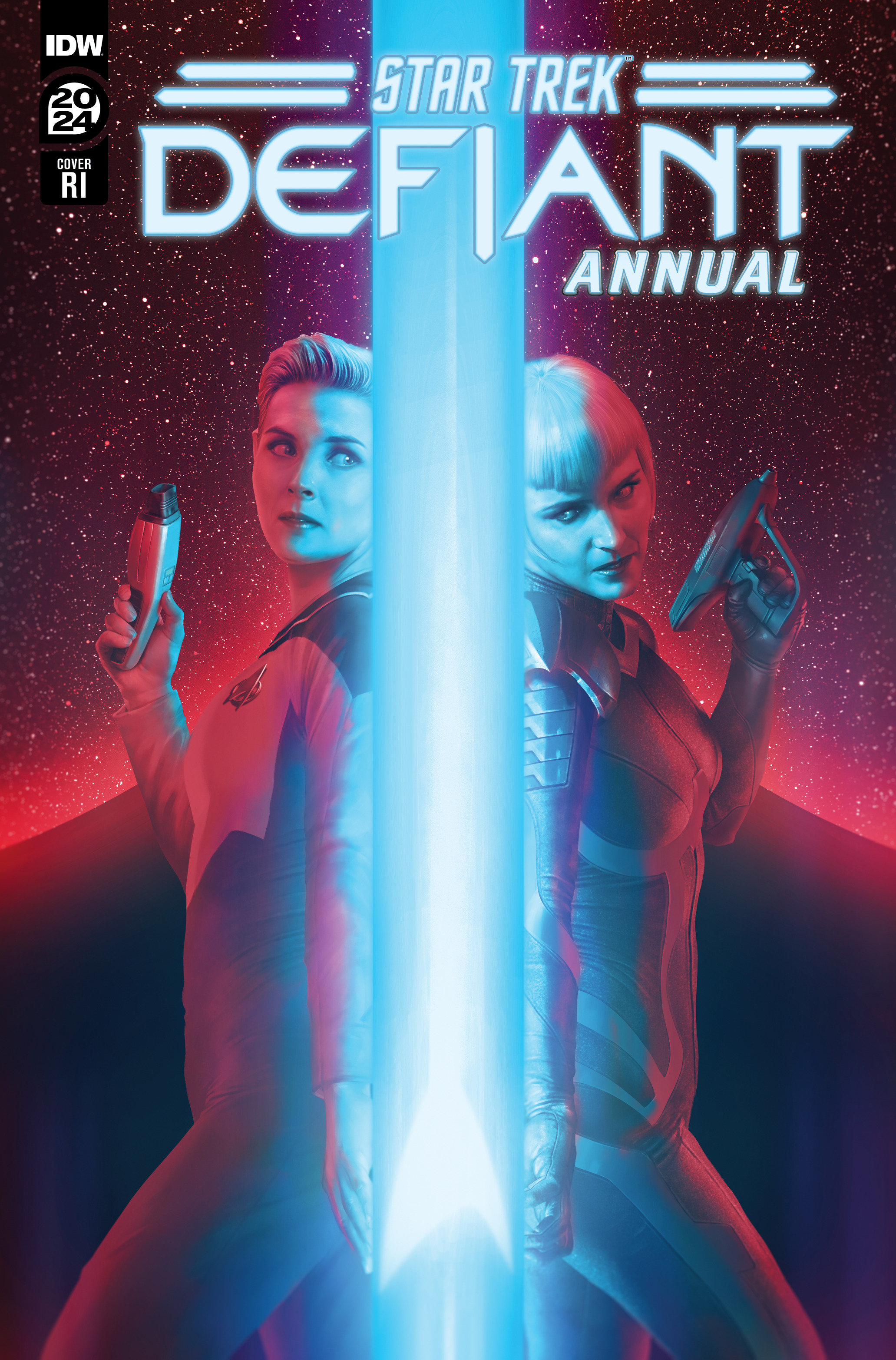 Star Trek Defiant Annual Cover Rahzzah 1 for 10 Incentive