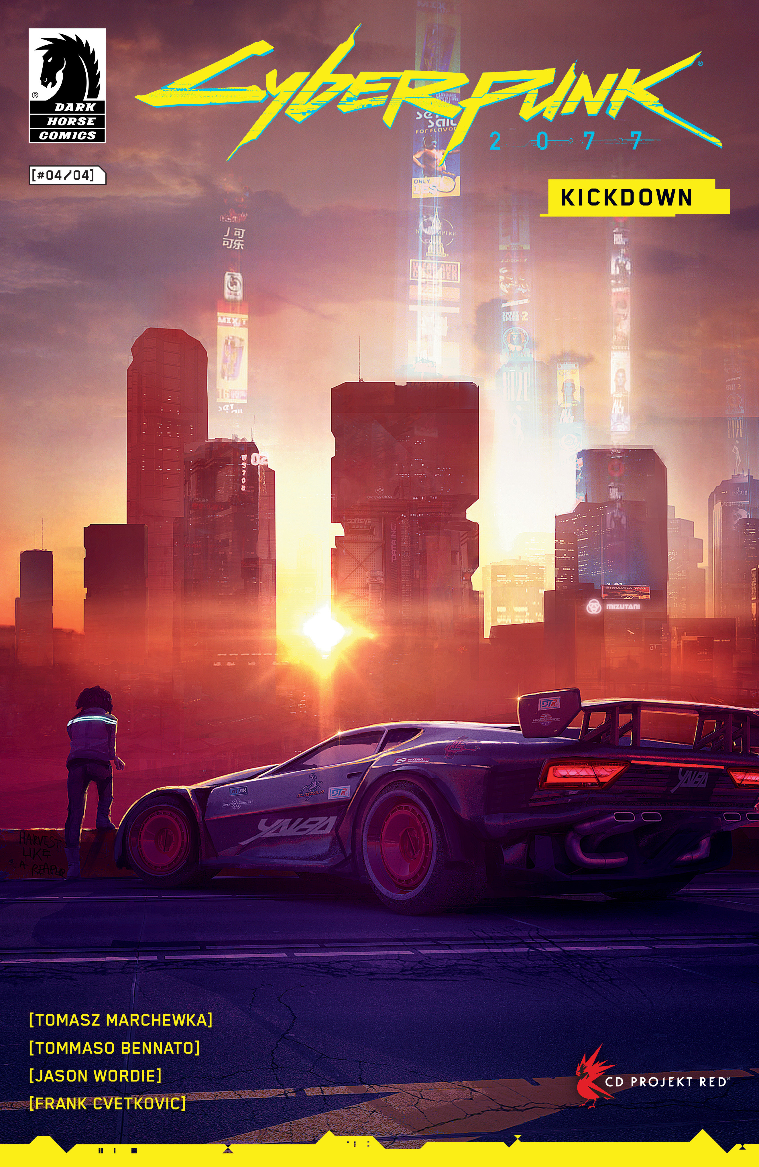 Cyberpunk 2077: Kickdown #4 Cover D (Dofresh)