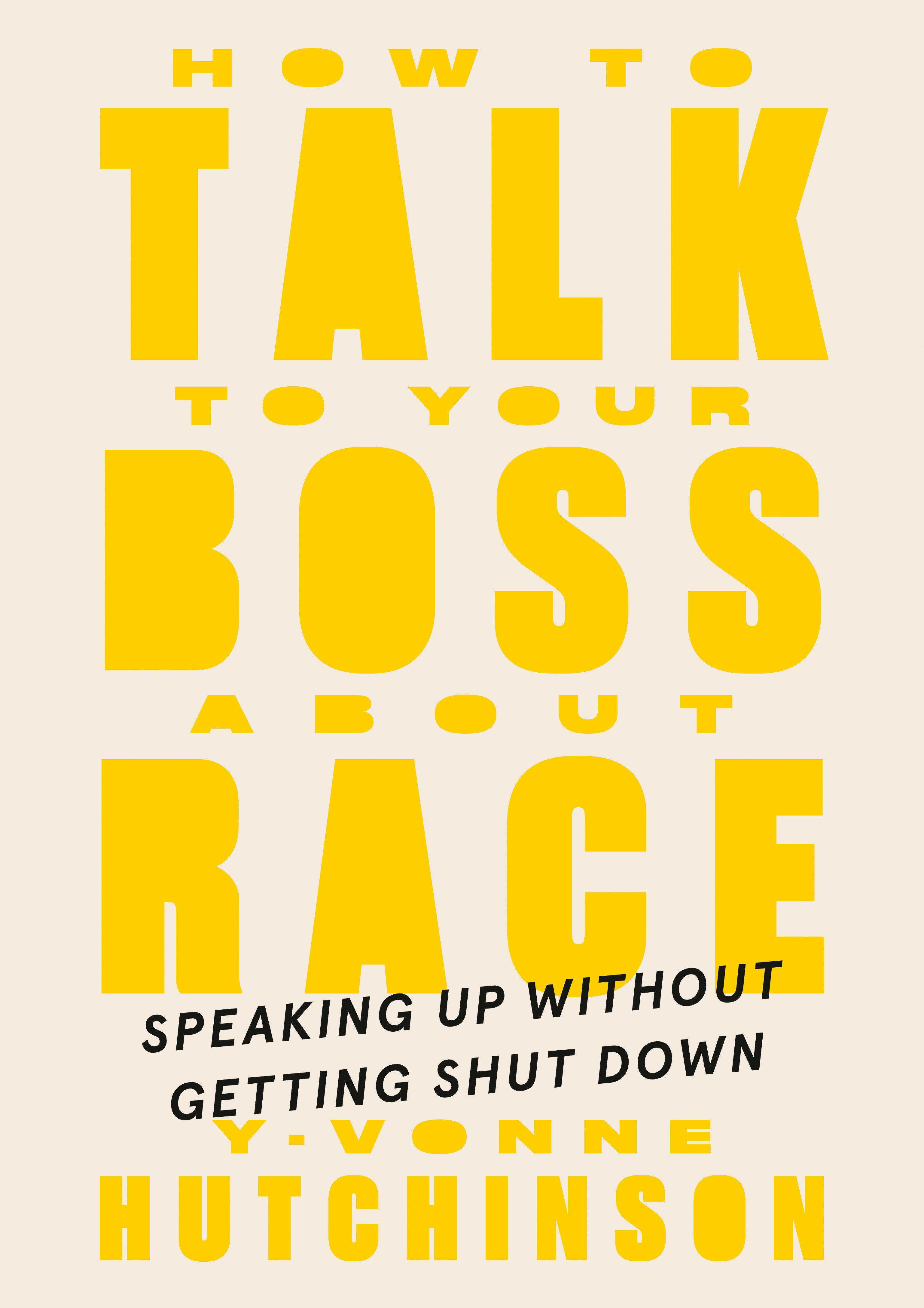 How To Talk To Your Boss About Race (Hardcover Book)