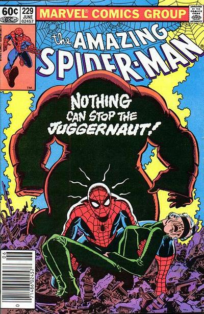 The Amazing Spider-Man #229 [Newsstand]-Very Good (3.5 – 5) "Nothing Can Stop The Juggernaut" Part 1