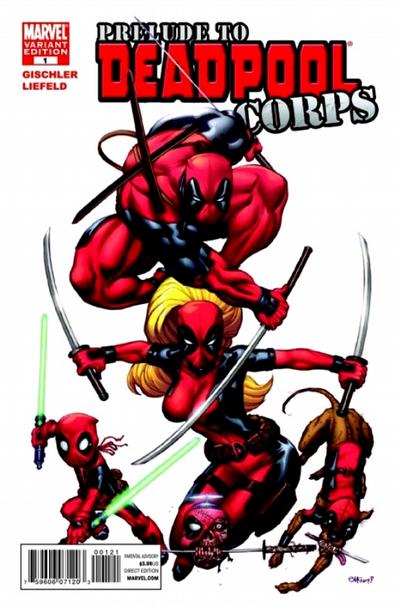 Prelude To Deadpool Corps #1 [Variant Edition](2010)-Very Fine (7.5 – 9)
