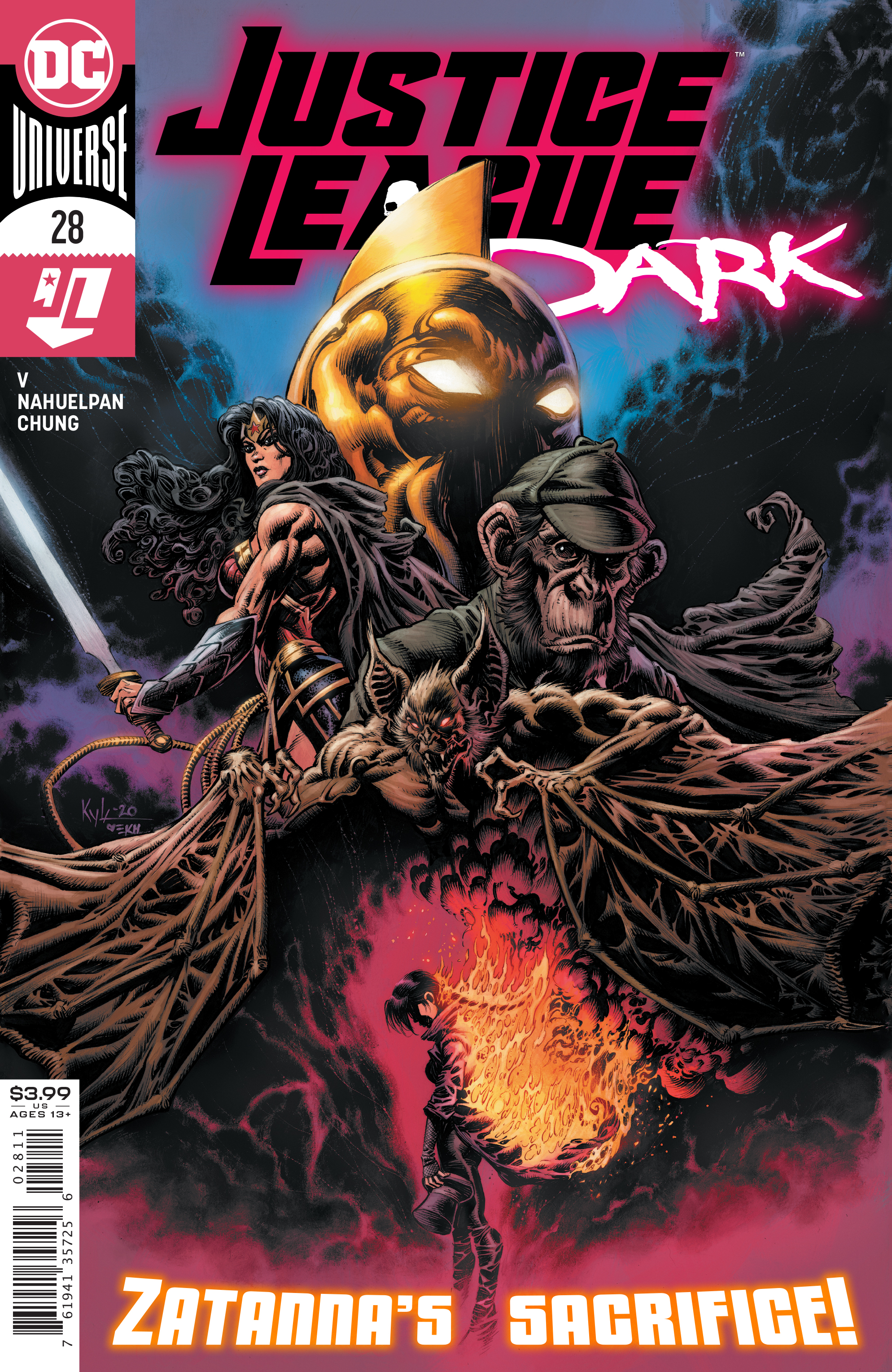 Justice League Dark #28 Cover A Kyle Hotz (2018)