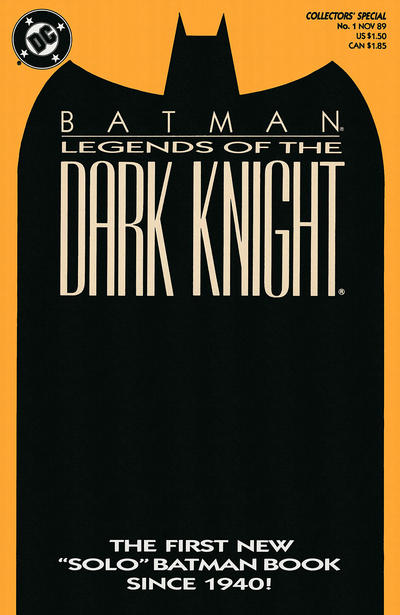 Legends of The Dark Knight #1 [Orange Cover]-Very Good (3.5 – 5)