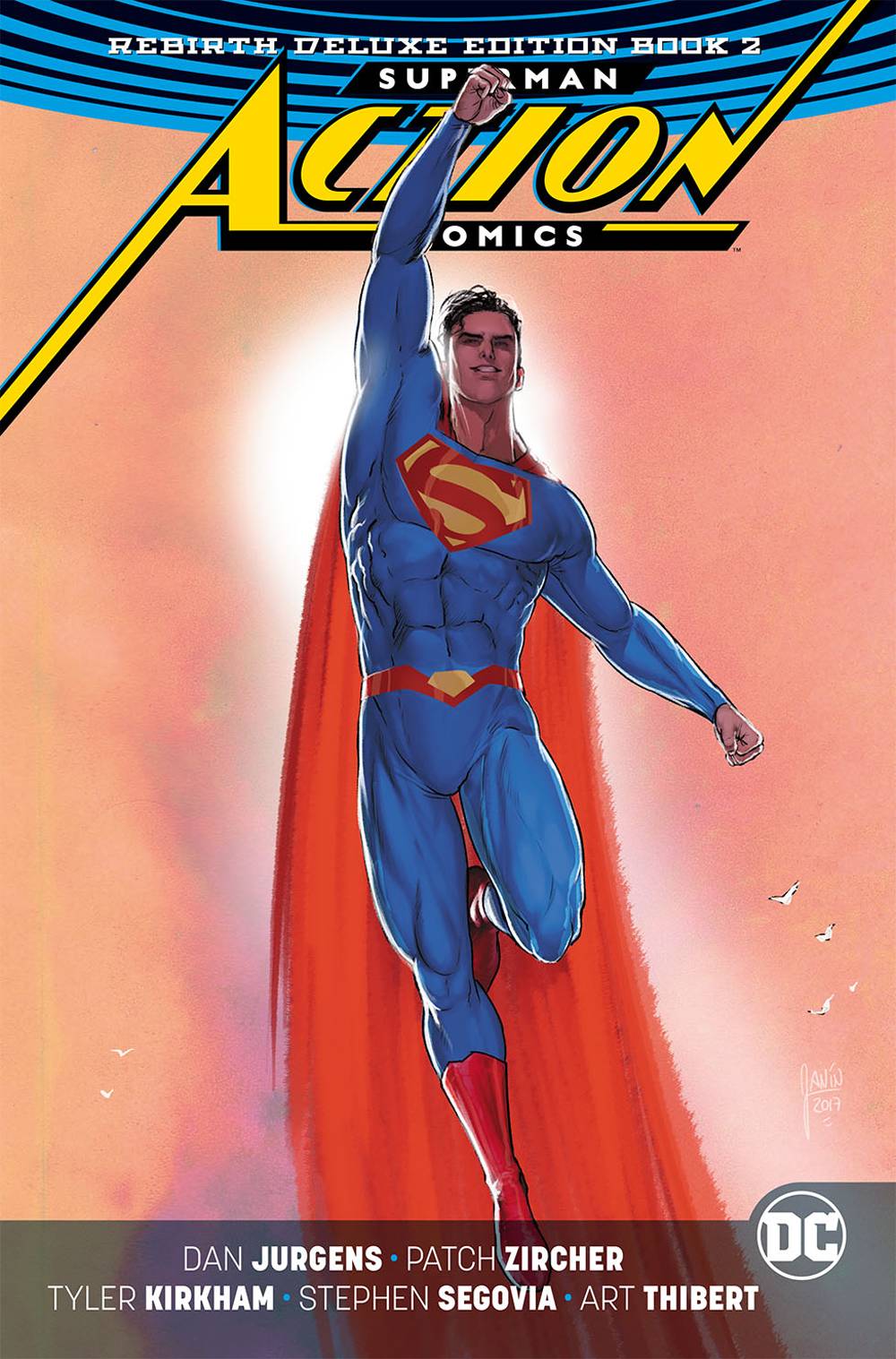 Superman Action Comics Rebirth Deluxe Collected Hardcover Book 2
