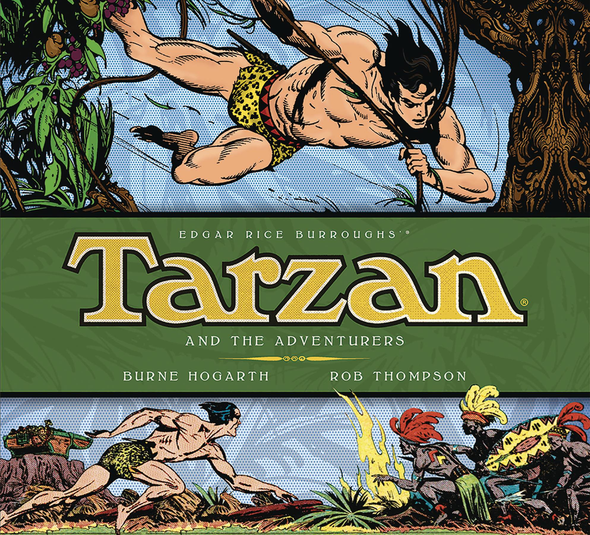 Burne Hogarth Tarzan Hardcover Graphic Novel Volume 5 Adventurers