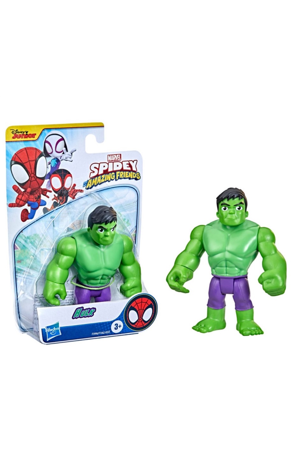 Spider-Man Spidey And His Amazing Friends Hulk Action Figure