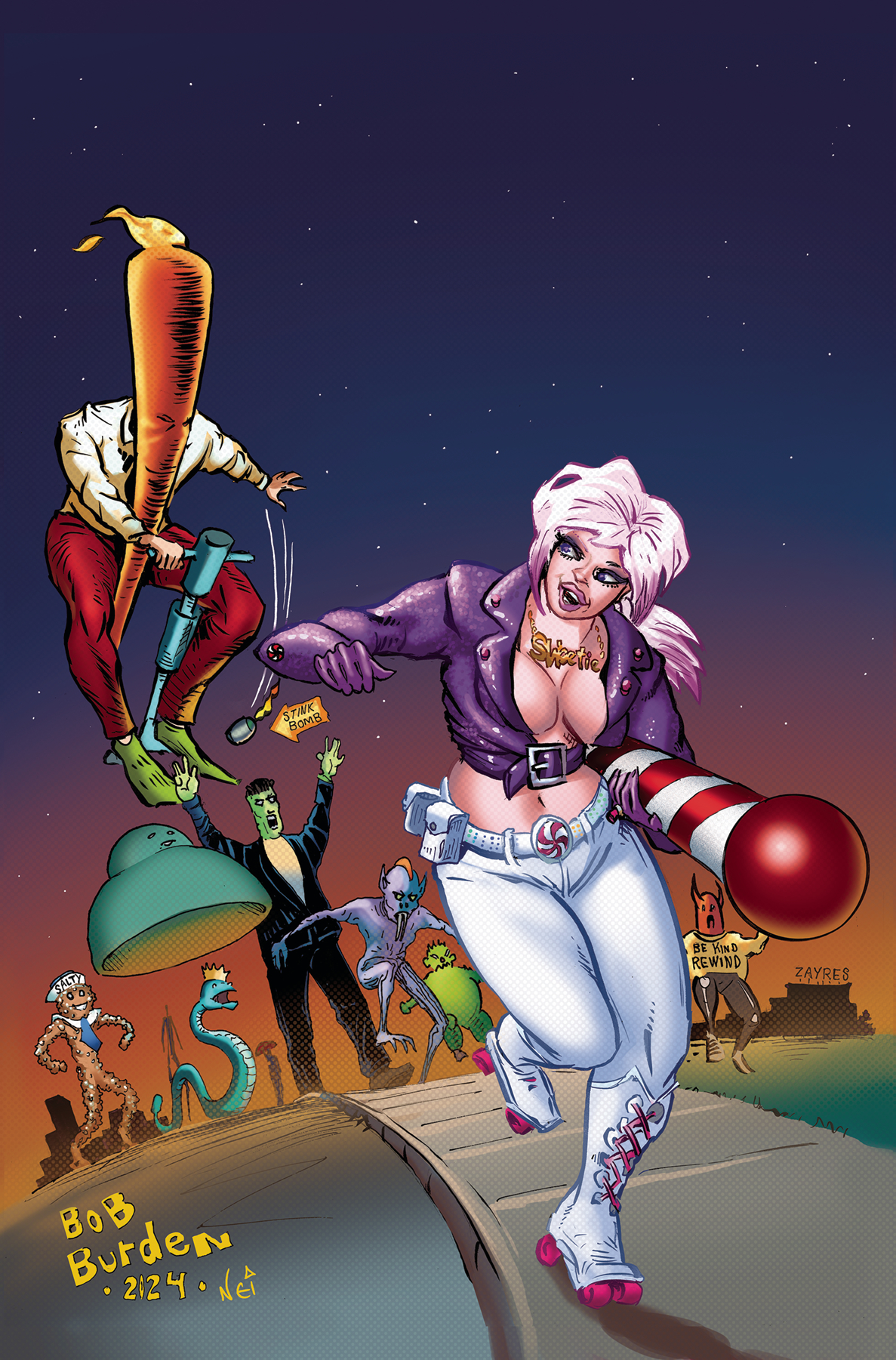 Sweetie Candy Vigilante Volume 2 #6 Cover G 10 Copy Burden Virgin (Mature)