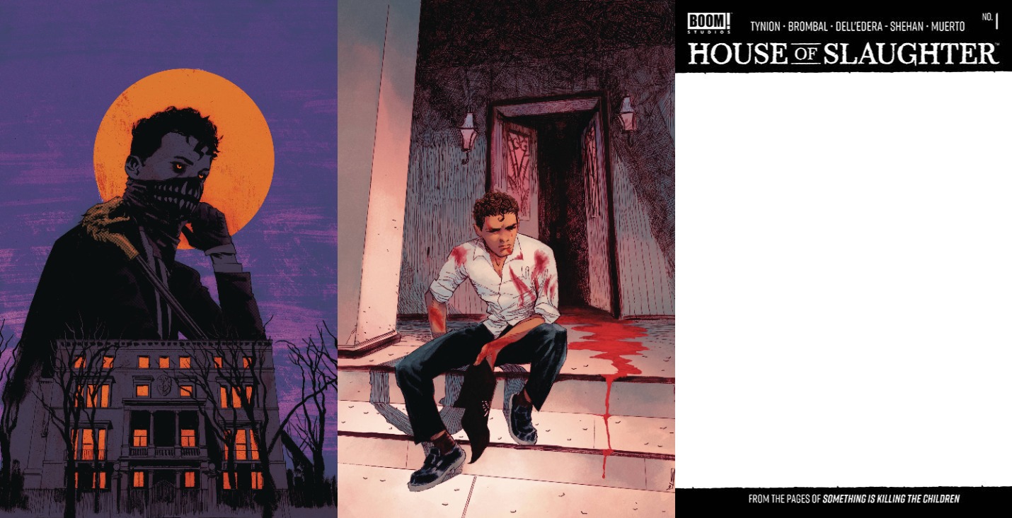 House of Slaughter #1 Blank,Foil Variant Set of 4 Covers