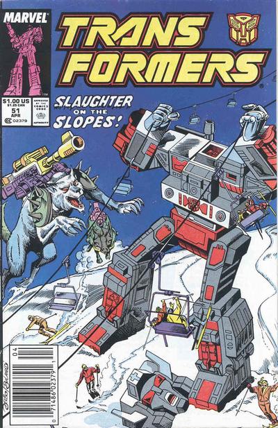 The Transformers #51 [Newsstand]-Fine