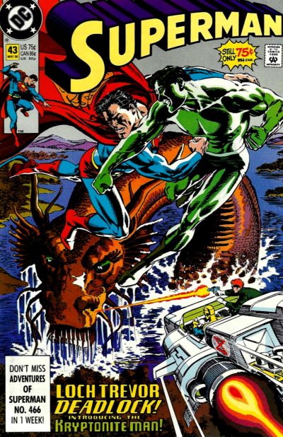 Superman #43 [Direct]-Fine (5.5 – 7) 1987