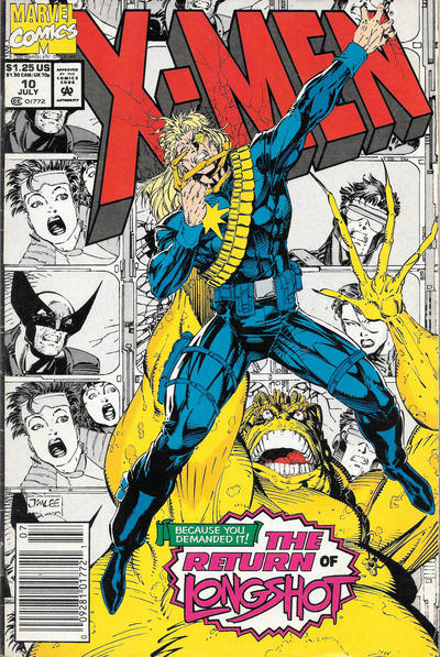 X-Men #10 [Newsstand](1991)-Very Fine (7.5 – 9)