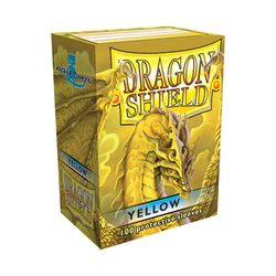 Dragon Shield Sleeves: Classic Yellow (Box of 100)