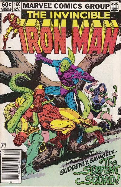 Iron Man #160 [Newsstand]-Very Good (3.5 – 5)