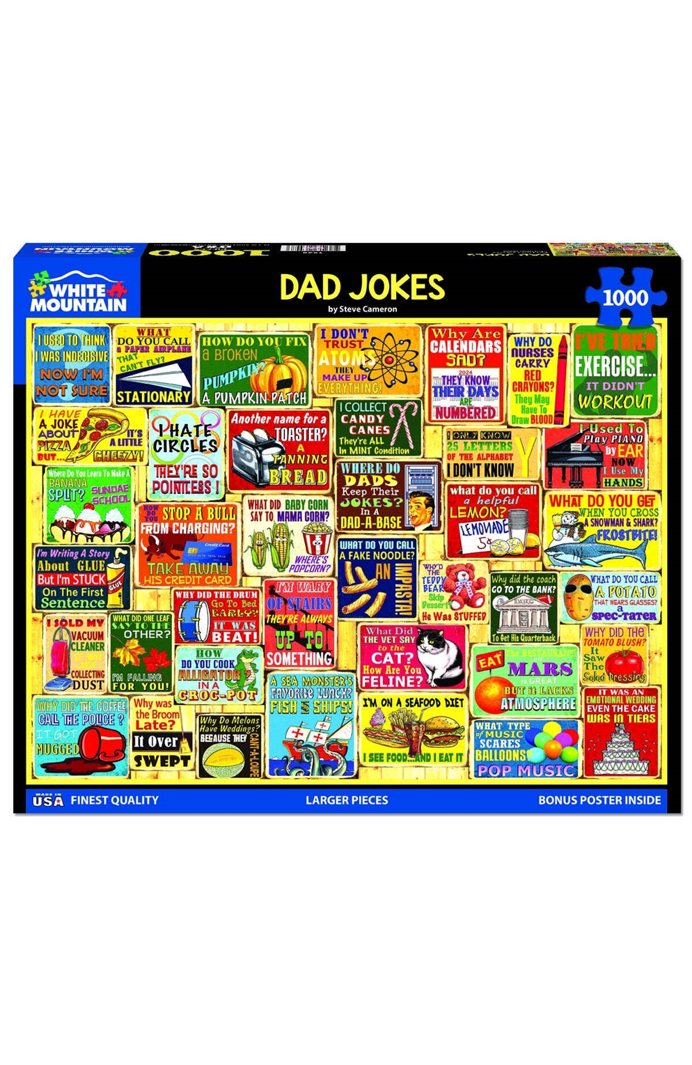 Dad Jokes (1932Pz) - 1000 Piece Jigsaw Puzzle