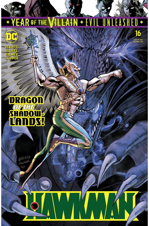 Hawkman #16 Year of the Villain Evil Unleashed