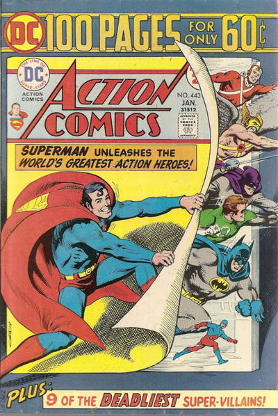 Action Comics #443 Above Average/Fine (5 - 7)