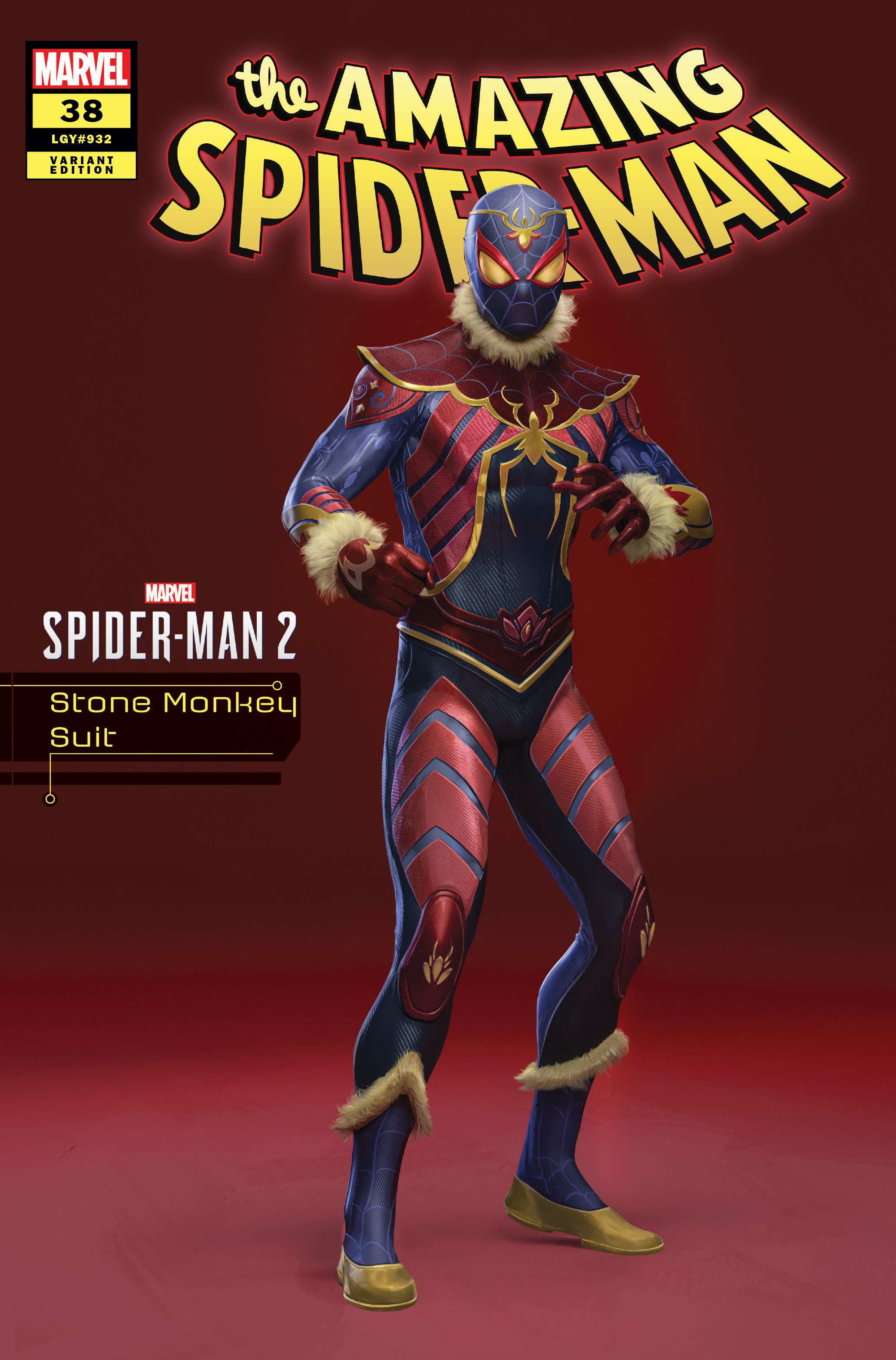 Amazing Spider-Man #38 Stone Monkey Suit Spider-Man 2 Variant