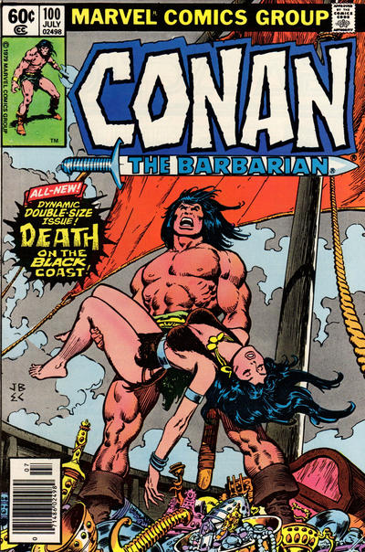 Conan The Barbarian #100 [Newsstand]-Very Fine (7.5 – 9)