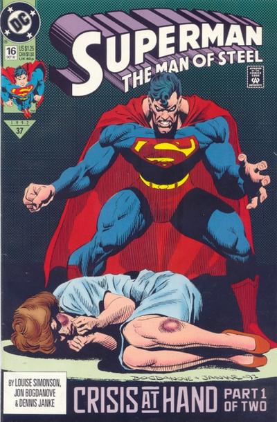 Superman: The Man of Steel #16 [Direct]-Fine (5.5 – 7)