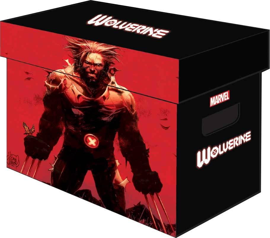 Marvel Graphic Comic Boxes Wolverine Short Box