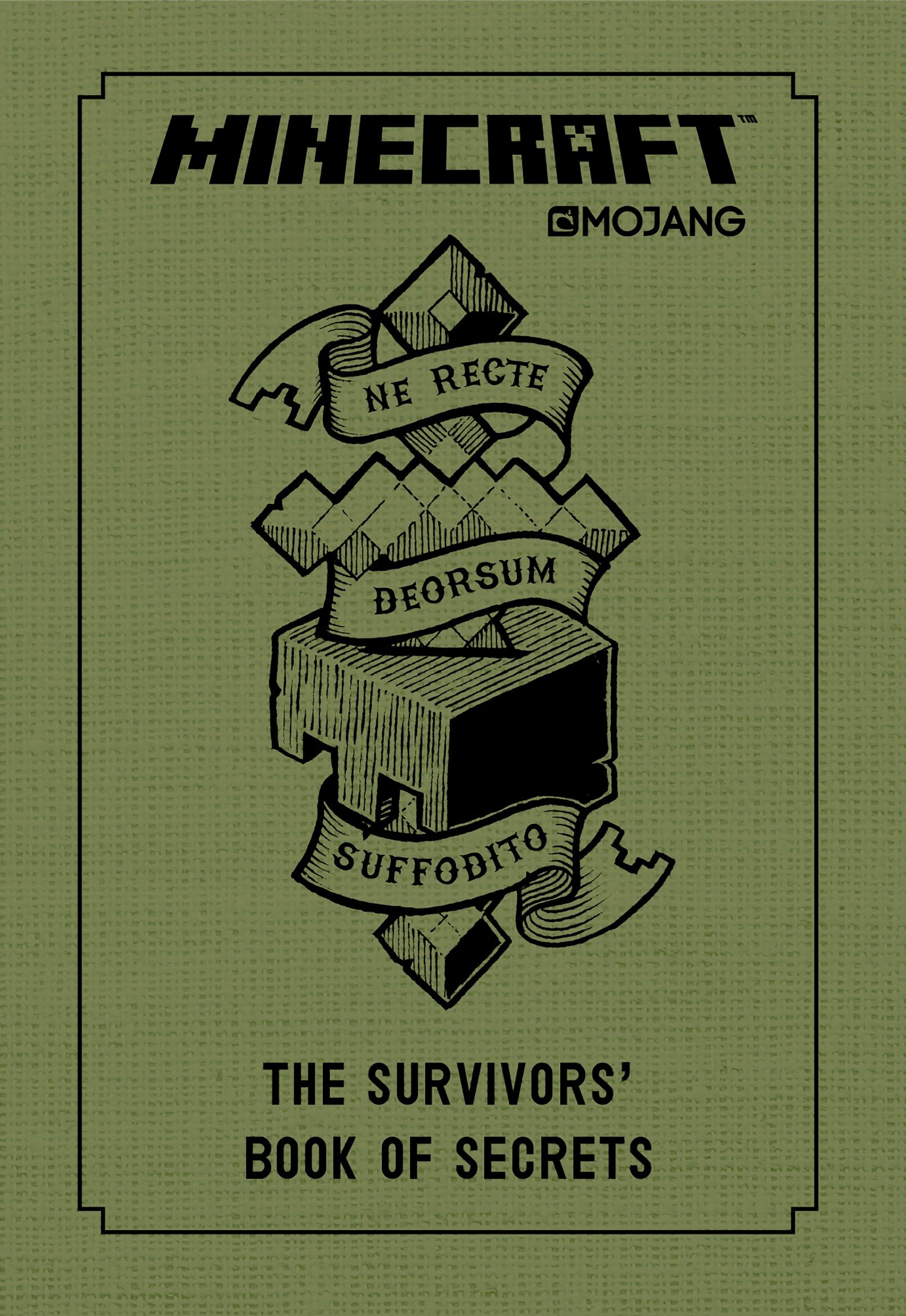 Minecraft Hardcover Book Volume 1 The Survivors' Book of Secrets