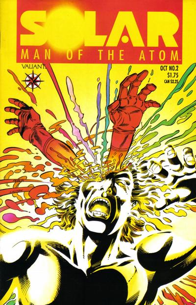 Solar, Man of The Atom #2-Very Fine (7.5 – 9)