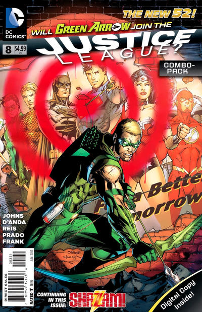 Justice League #8 Combo Pack (2011)